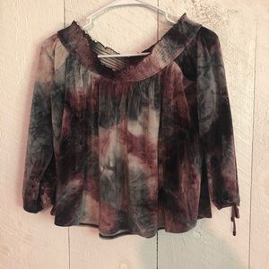 Velvet Off The Shoulder Top